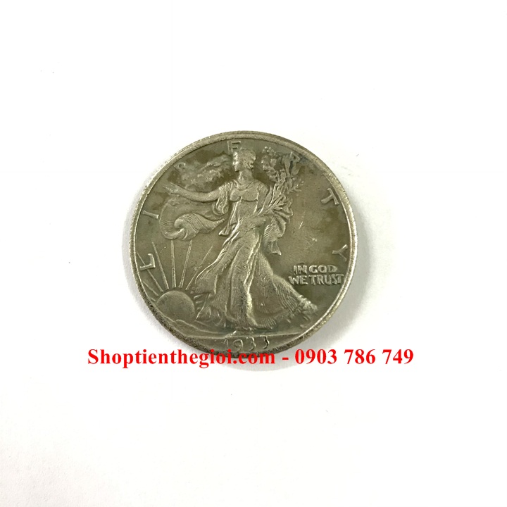 Xu Mỹ - USA 1/2 Dollar Liberty 1933 (FAKE) - SP005319 